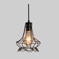 Vintage Industrial Retro Pendant Lamp Edison Light E27 Holder Iron Restaurant Bar Counter Attic Bookstore Cage Lamp