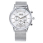 North Calendar Quartz Wrist Watch Stainless Steel Bracelet Men Watch