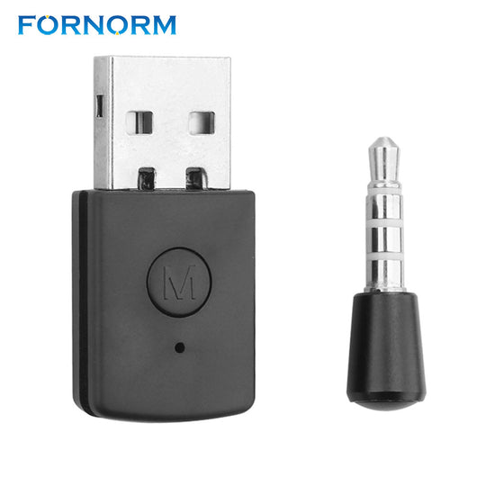 FORNORM Bluetooth Receiver Adapter Bluetooth 4.0 A2DP Wireless Dongle USB Adapter for PS4 Controller Gamepad TV PC Headsets