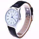Fashion Men Casual Luxury Watch Leather Band Quartz Wristsiness Watch