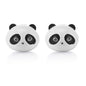 2pcs Mini Panda Car Air Vent Air Freshener Clip-on Car Air Conditioning Vent Flavoring In the Car parfums Fragrance Diffuser