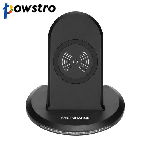Powstro QI Wireless Charging Stand  Wireless Charger For Samsung Galaxy S8 S7 S6 A5 J5 Note5 Quick Charging