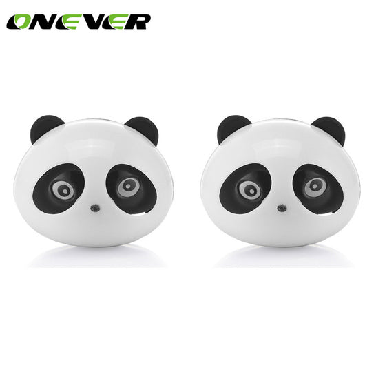 2pcs Car Air Vent Air Freshener Clip-on Car Aromatherapy Fragrance Diffuser Air Purifier Mini Panda