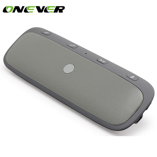 Wireless Car Bluetooth Speakerphone Handsfree Car Kit In-Car Speaker Player Support Private Talk with Car Charger for most phone