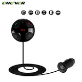 Wireless FM Transmitter Bluetooth Car MP3 Player Audio Support TF SD Card LCD Display Car Charger For iPhone Android Phone
