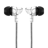 Wired 3.5mm Earphone Cloth Rope Earpieces Stereo Bass MP3 Music Wired Headset with Microphone for Cellphone MP3 MP4