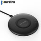 Powstro Qi Wireless Charger 10W (max) Fast Wireless Charger Support Heat Dissipation For Samsung Galaxy S8 For iPhone 8 Plus X