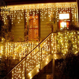 led string light 3.5M 96led AC110V colorful holiday led lighting waterproof outdoor decoration light christmas light