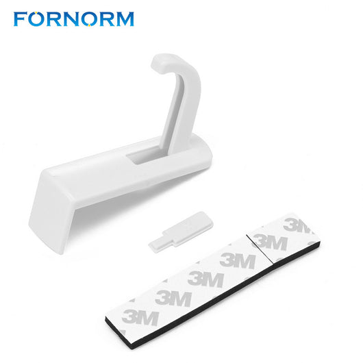 FORNORM Universal Headphone Holder Hanger Wall Hook PC Monitor Stand Headphone Accessories Headset Hanger Black White
