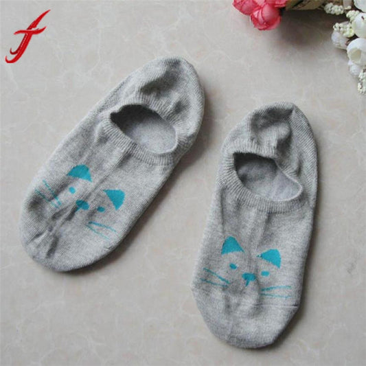 Winter Wram Funny Socks Cute Women Girl Casual Character Printed Comfortable Print Cotton Cat Socks Popsockets Calcetines