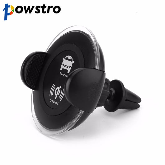 FORNORM Universal Qi Wireless Charger Car Phone Holder  With Magnet  Car Phone Holder For iPhone Smartphone
