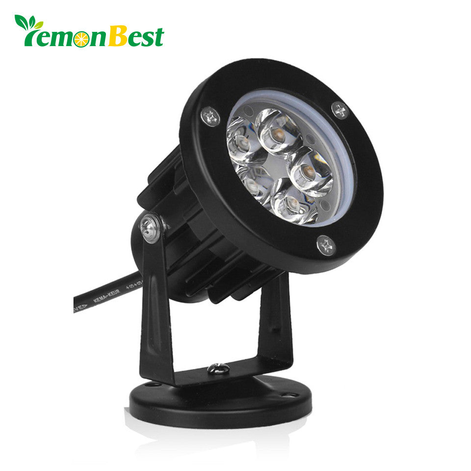 LemonBest Led Lawn light 12V Outdoor lighting Waterproof LED Garden light Wall Yard Path Pond Flood led Spot Light 5W