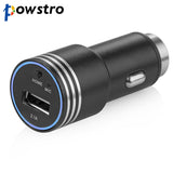 Powstro 2.1A Car Charger Phone Charger Adapter Bluetooth MP3 Player FM Transmitter Safety Hammer with Hands-free Call Modulator