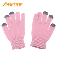 ABEDOE Fashion Soft Touch Screen Gloves Winter Warm Wrist Gloves for DrivingEntire Surface Works on Phones & Tablets