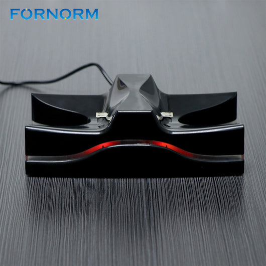 FORNORM Colorful Charging stand LED DC 5V Dual Controllers Charger Stand Fast Charging Dock Station for PS4 Controller
