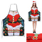 New Christmas Aprons Ladies Men Christmas Decorations Aprons for Home Funny Novelty Kitchen Cooking Apron