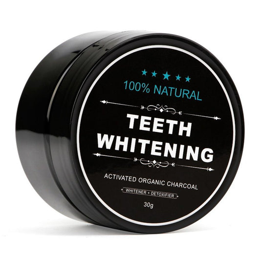 30g 100% Natural Teeth Whitening Whitener Activated Organic Charcoal Powder Polish Teeth Clean Strengthen Teeth Health Care