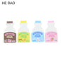 2 Pcs/set Cute Milk Bottle Design Eraser Nice Gift Funny Student Gift Kids's Toy Office School Stationery Supplies