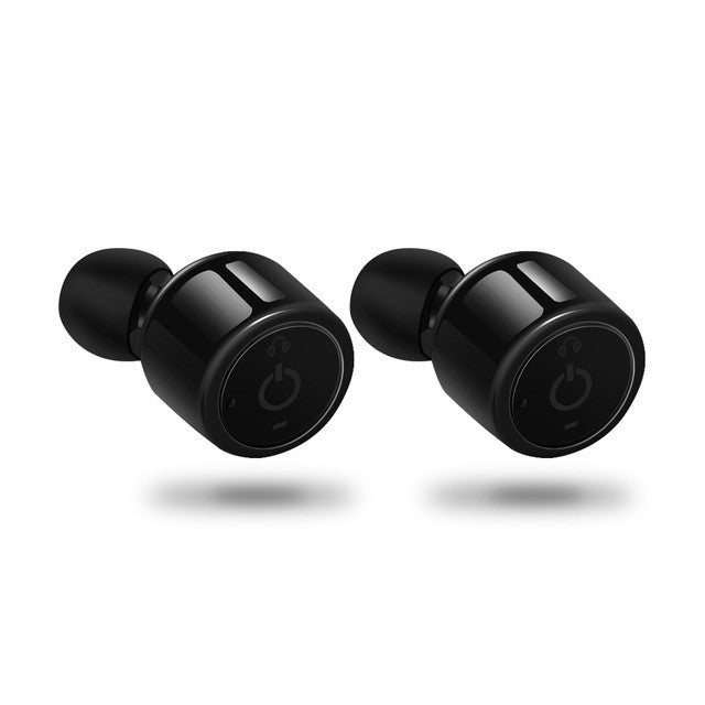 FORNORM X2T Mini 4.2 Wireless Bluetooth Earphone Binaural Portable Stereo In-Ear Earbuds Rechargeable Charger Box For Smartphone