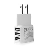 3 Port USB Charger Charging Adapter HUB EU US Plug For Samsung Charger For iPhone 6 7 5 and All Smart Phone