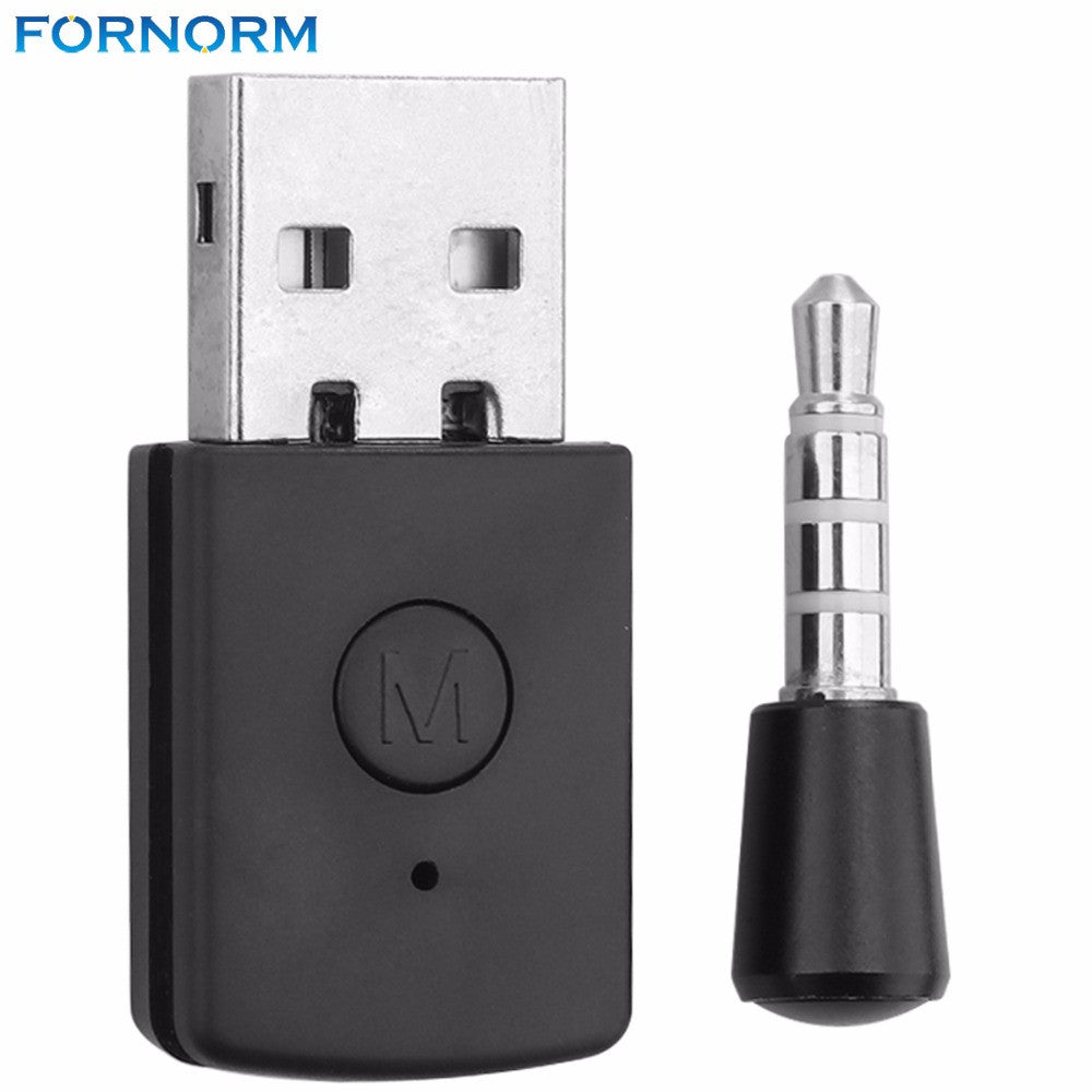 Fornorm 3.5mm Bluetooth 4.0 EDR Dongle Receiver USB Adapter for PS4 Controller Console Dropshipping