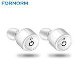 FORNORM Mini 4.2 X2T Wireless Bluetooth Earphone Binaural Portable Stereo In-Ear Earbuds Rechargeable Charger Box For Phones