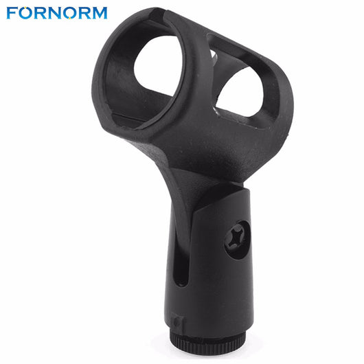 Fornorm New Universal Mic Microphone Stand Accessory Flexible Plastic Clamp Clip Holder Mount Easy to Use