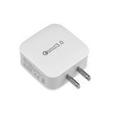 Powstro QC 3.0 Phone USB Charger 2.4A Fast Charger US EU Travel Charger USB Wall Phone Charger for iPhone for xiaomi huawei LG