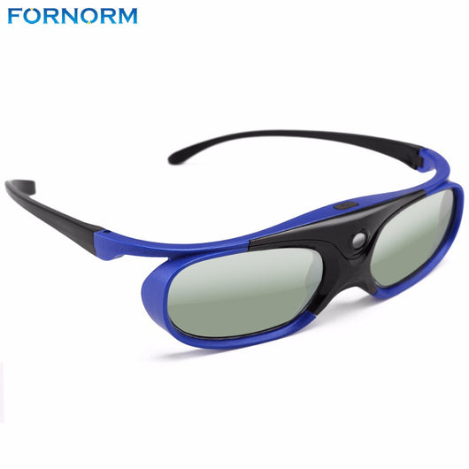 Fornorm Original Active Shutter Rechargable 3D Glasses 1pc For Xgimi Z3/Z4/H1 Nuts G1/P2 BenQ Acer & All DLP LINK Projector