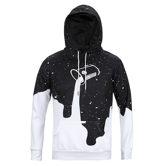 Men Fashion 3D Sportswear Hip Hop-Printed Clothing Sweatshirts Hoodies