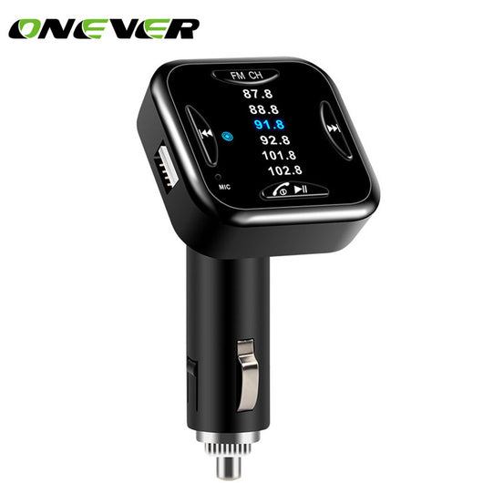FM Transmitter Multifunction Bluetooth Wireless Car Kit MP3 Player with USB Charger flash drives TF radio transmitter
