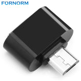 Fornorm Mini OTG Micro To USB Adapter Smart Connection Kit Adapter Micro To USB Adapter Female Cable for Android Tablet PC