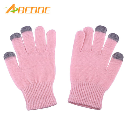 ABEDOE Winter Warm Wrist Gloves Touch Screen Winter Warm Wrist Gloves - Entire Surface Anti Slip for Driving Phone Grip