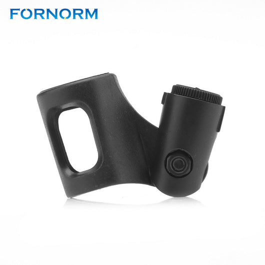 FORNORM Flexible Mic Clip Microphone Stand Plastic Clamp Clip Holder Mount Plastic Clamp For Handhold Microphone