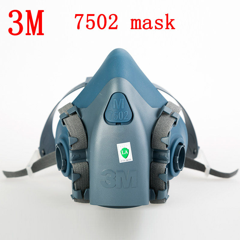 3M 7502 respirator mask Genuine production Silica gel Main mask Painting pesticide dust industrial safety respirator face mask