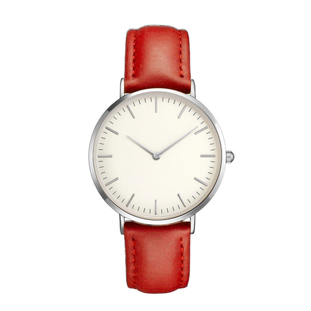 Women Men Casual Simple Quartz Analog Watch Band Wrist Watches