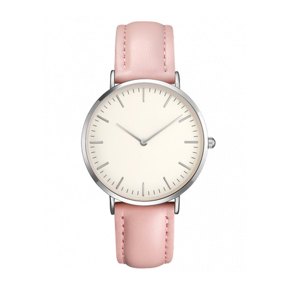 Women Men Casual Simple Quartz Analog Watch Band Wrist Watches