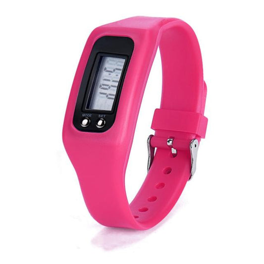 2017 Hot Sale Digital LCD Fitness Tracker Wrist  Pedometer Run Step Walking Distance Calorie Counter Bracelet wholesale YHWQ