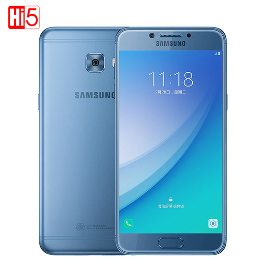 Samsung Galaxy C5 Pro Mobile Phone 4G+64G Fingerprint Octa Core Dual SIM 5.2" 2600mAh 16MP 4G LTE Qualcomm Smartphone