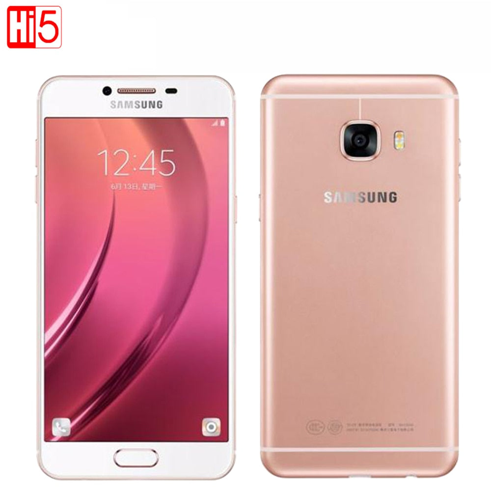 Samsung Galaxy C7 C7000 Mobile Phone 5.7 inch 4GB RAM 32GB/64GB ROM Octa Core Dual SIM 2.0GHz 16MP Camera 3300mAh Android LTE