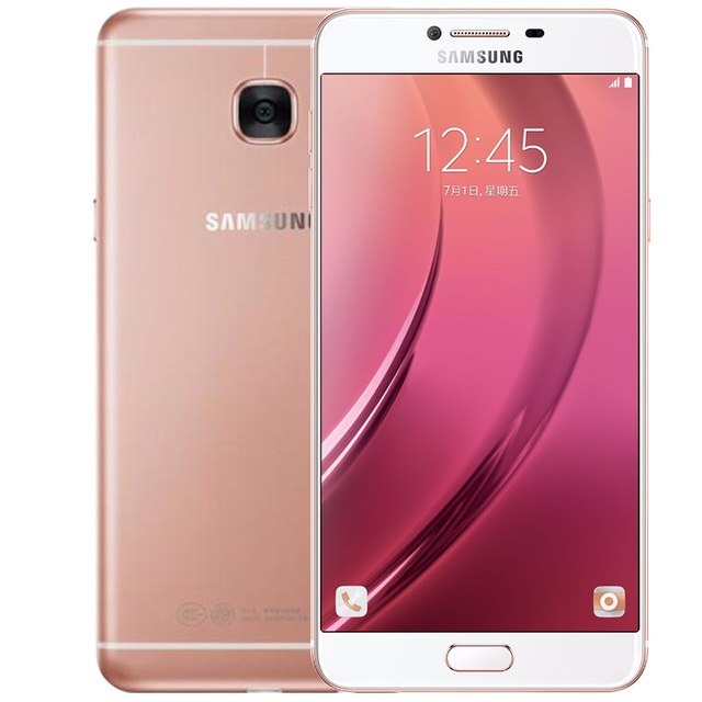 Samsung Galaxy C7 C7000 Mobile Phone 5.7 inch 4GB RAM 32GB/64GB ROM Octa Core Dual SIM 2.0GHz 16MP Camera 3300mAh Android LTE