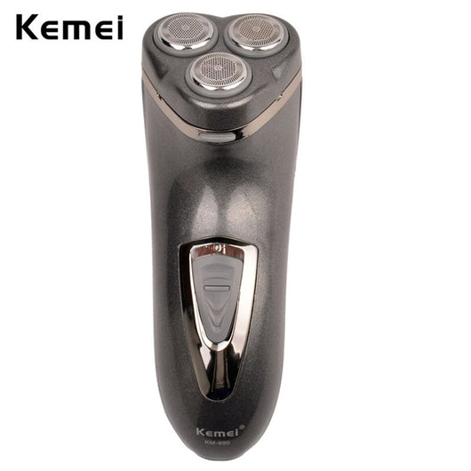 Kemei Electric Shaver for Men 3D Rechargeable three floating Razor Mustache Beard Trimmer Shaving Machine 220-240V KM-890 S47