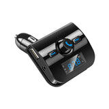 Onever DC 12-24V Bluetooth Car Kit MP3 Music Player Wireless FM Transmitter Hands-free Modulator 3.1A USB Car Charger For Phone