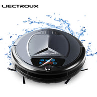 LIECTROUX B3000 PLUS Vacuum Cleaning Robot, with Water Tank,Wet&Dry,withTone,Schedule,Virtual Blocker,Self Charge,UV Sterilizing