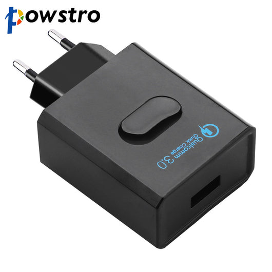 Powstro Portable USB Charger QC3.0 Qualcomm Quick Charge USB Adapter Travel Wall Charger for All USB Device Phone Tablet Mp3