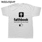 WEELSGAO New Jesus Wants To Be Your Friend Faithbook T Shirt Christian Tshirts Cotton Short Sleeve Jesus T-shirts