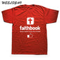 WEELSGAO New Jesus Wants To Be Your Friend Faithbook T Shirt Christian Tshirts Cotton Short Sleeve Jesus T-shirts