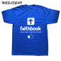 WEELSGAO New Jesus Wants To Be Your Friend Faithbook T Shirt Christian Tshirts Cotton Short Sleeve Jesus T-shirts