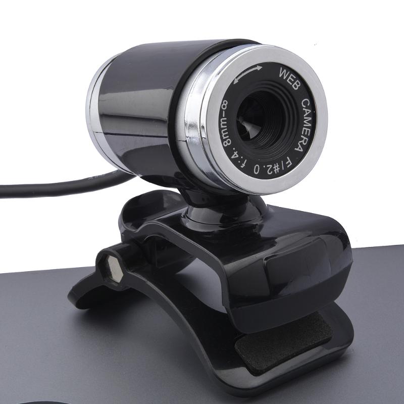 USB WebCam 12.0 Mega Pixel 640*460 Resolution Driverless Web Camera 360 Degree MIC Clip-on Webcams for Skype Computer