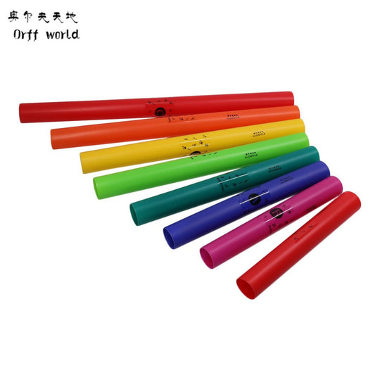 2012-8T Barrel Serinette Early Education Kids Gift Percussion Instruments Plastic Barrel Serinette Orff Drum Kit New